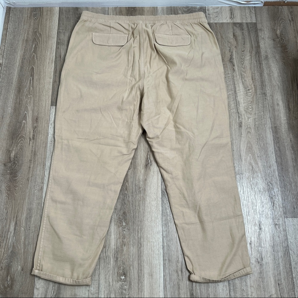 J. Crew Tie-waist Camp Pant in Dark Beechwood Size XXL NWT